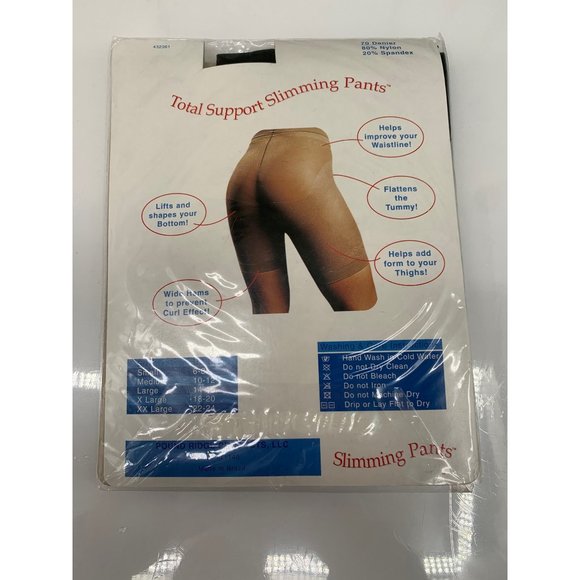 Slimming Pants 06323 Black 008 Small Shape Wear Shorts - Picture 3 of 9